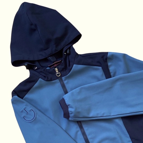 Cavalleria Toscana Unisex Hooded Zip Jacket - Picture 2 of 14